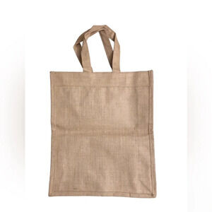Brand New Resuable Burlap Tote Bag